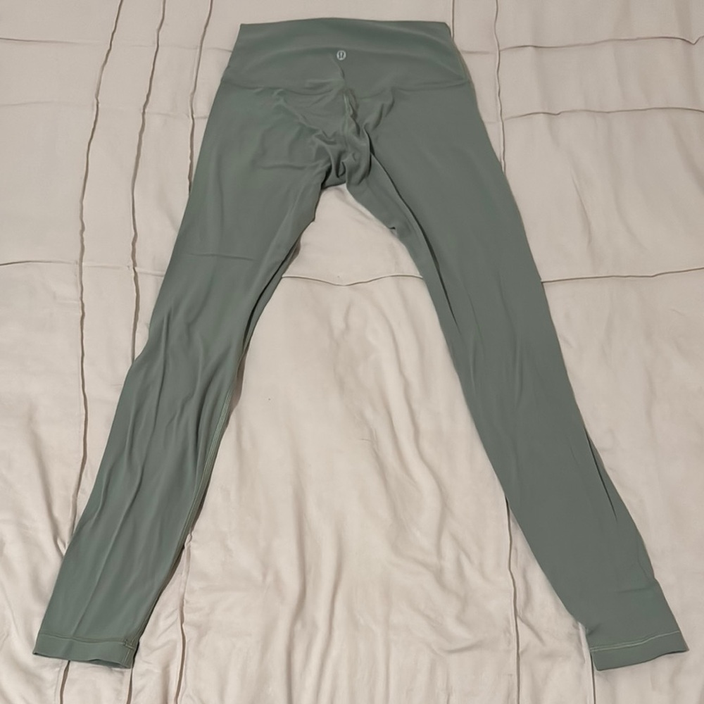 Lululemon Green High-Waisted Leggings